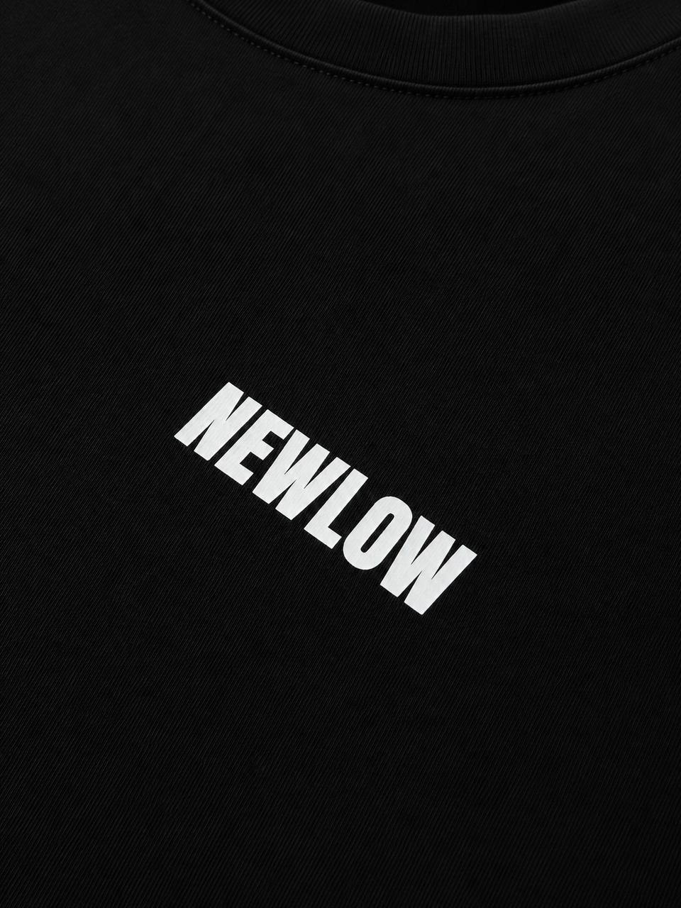 NEWLOW - Saint's Dogs Cropped Tee